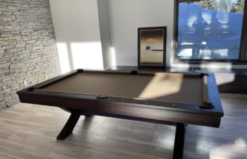 wood pool table reno